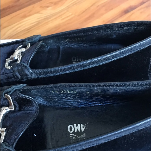 Authentic Ferragamo Swede Loafers - Picture 16 of 16